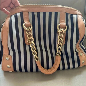 Henry Bendel stripped vintage Bag